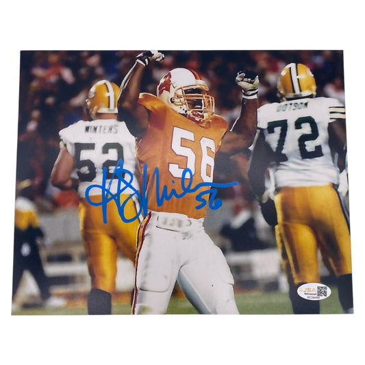 Hardy Nickerson Signed 8x10 Photo - Tampa Bay Buccaneers LB