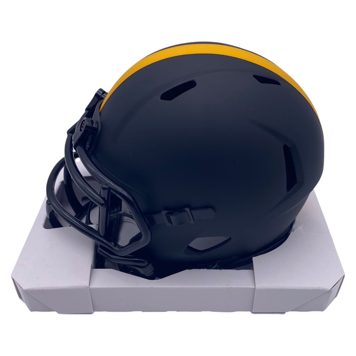 Hardy Nickerson Signed Pittsburgh Steelers Eclipse Alternate Mini Speed Football Helmet