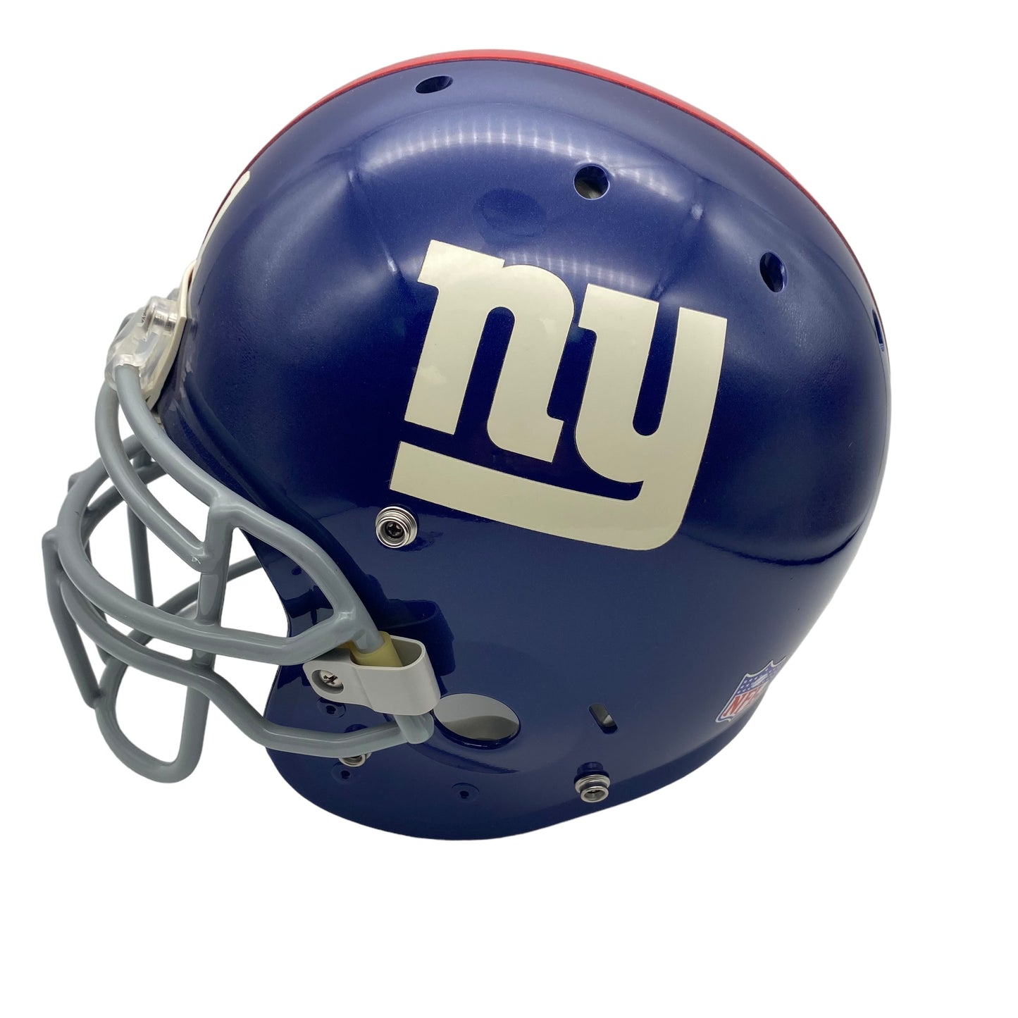 Tiki Barber Signed New York Giants Full Size Authentic On Field Game Issue Style Helmet