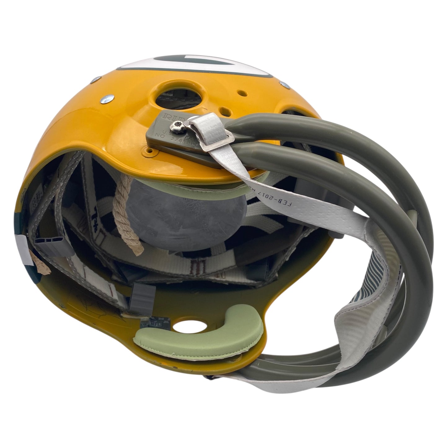 Paul Hornung Signed Green Bay Packers Full Size Authentic TK Helmet