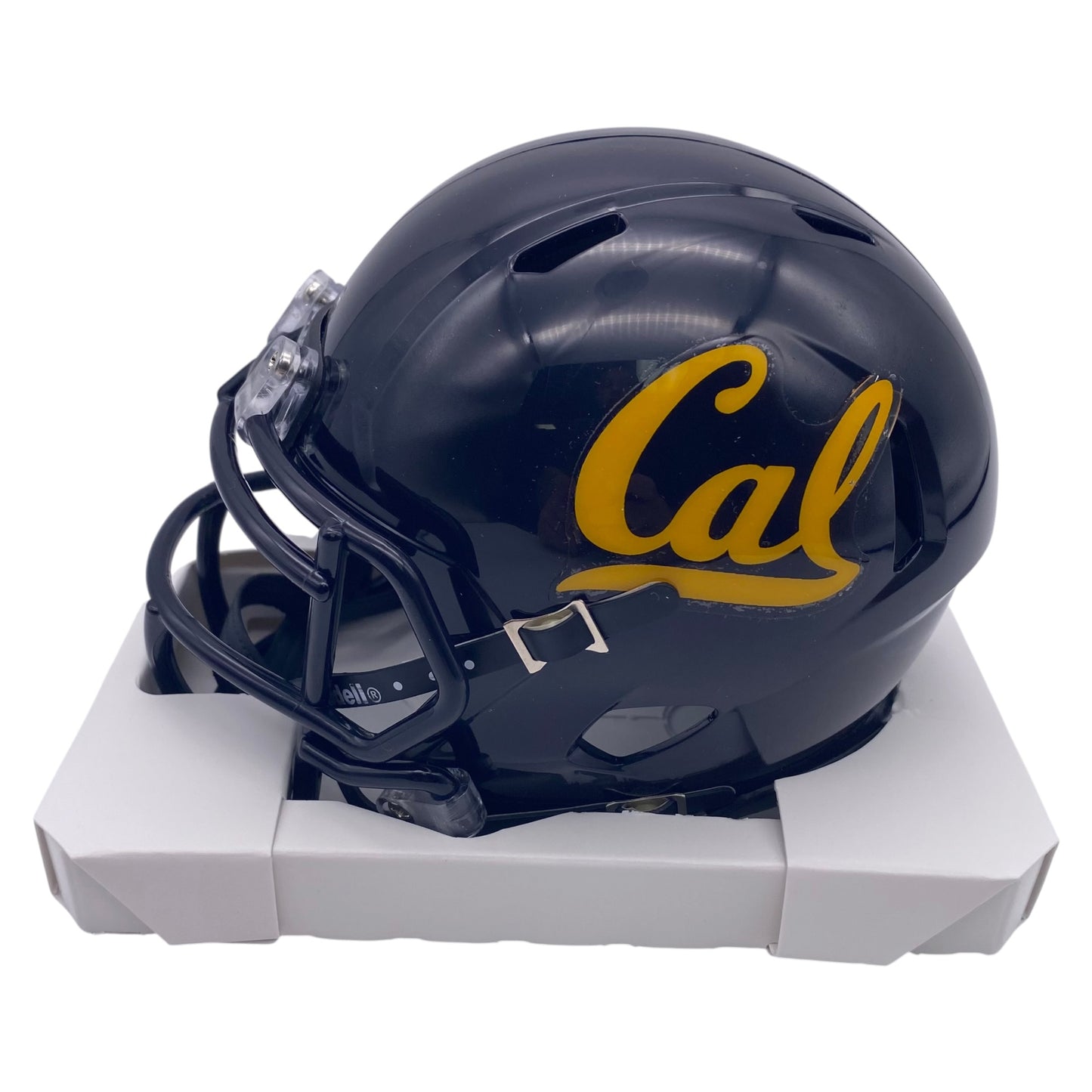 Hardy Nickerson Signed Cal Golden Bears Mini Speed Football Helmet