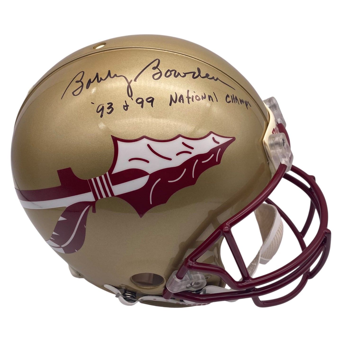 Coach Bobby Bowden 1993 1999 National Champs Signed Florida State Semi – VIP Memorabilia