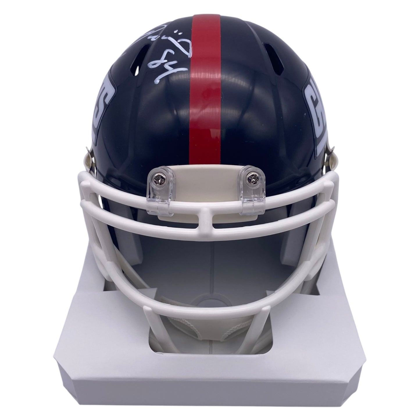 Joe Jurevicius Signed New York Giants Rookie Style Mini Helmet