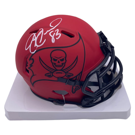 Joe Jurevicius Signed Tampa Bay Buccaneers Rave Alternate Mini Helmet