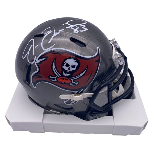 Joe Jurevicius Signed Tampa Bay Buccaneers Mini Helmet