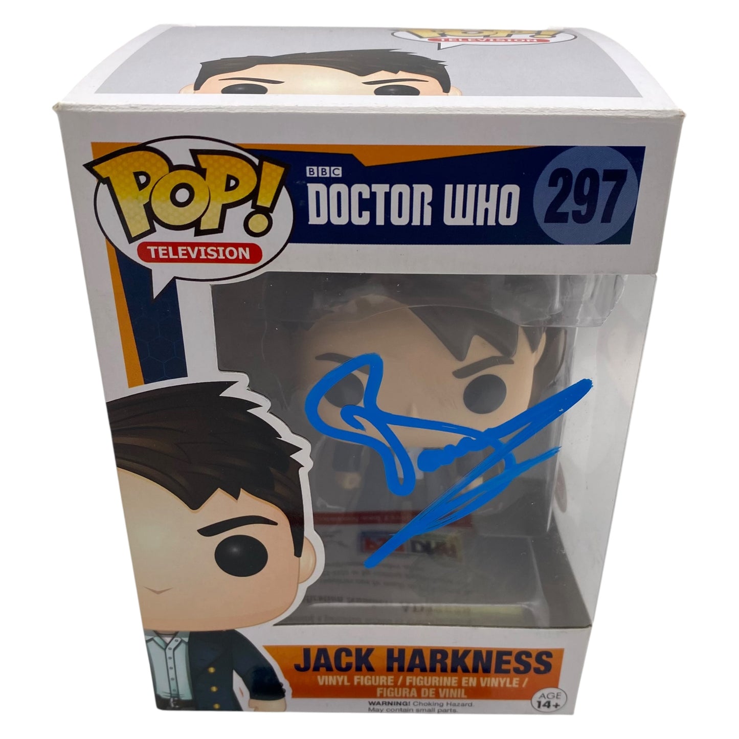 Funko Pop! Jack Harkness Doctor Who #297 Signed by John Barrowman