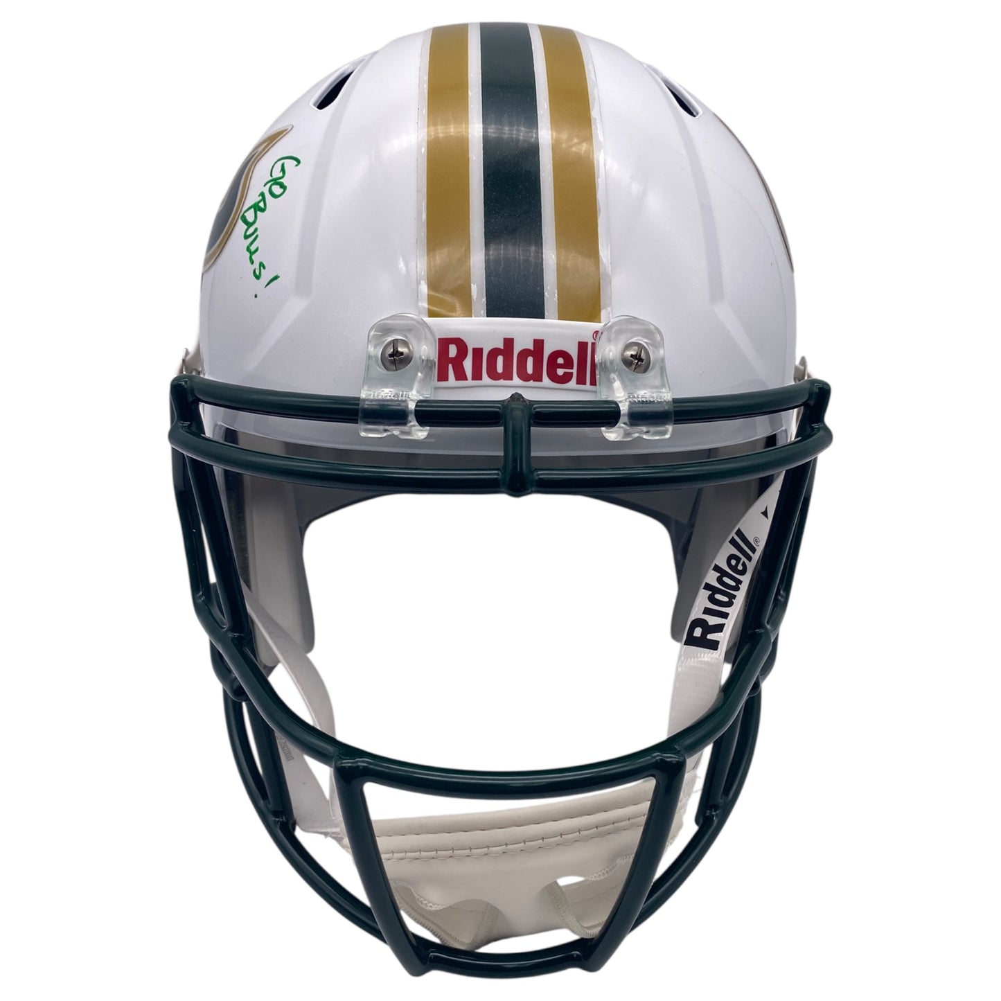 Brian Hartline Signed South Florida Bulls USF Speed Full Size Helmet