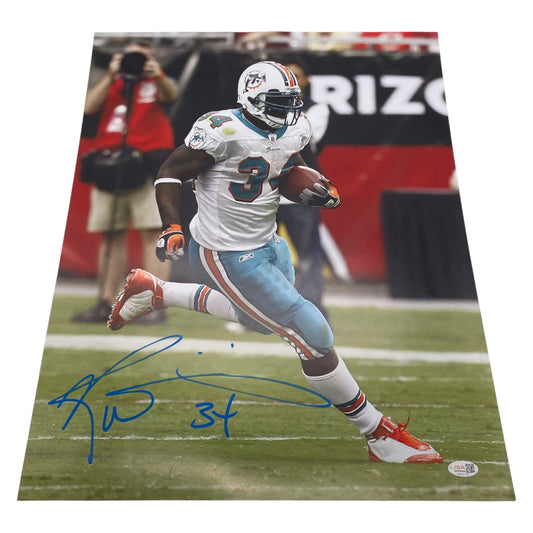 Ricky Williams Signed Miami Dolphins 16x20 Photo