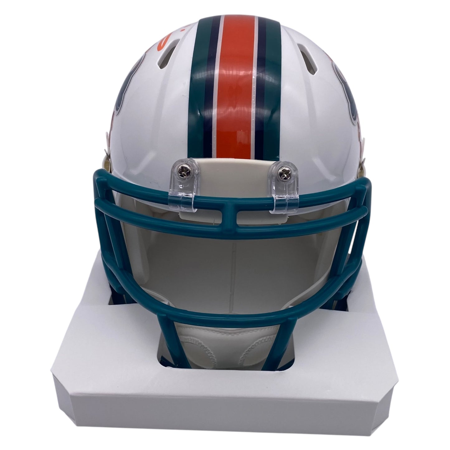 Ricky Williams Signed Miami Dolphins Mini Speed Football Helmet