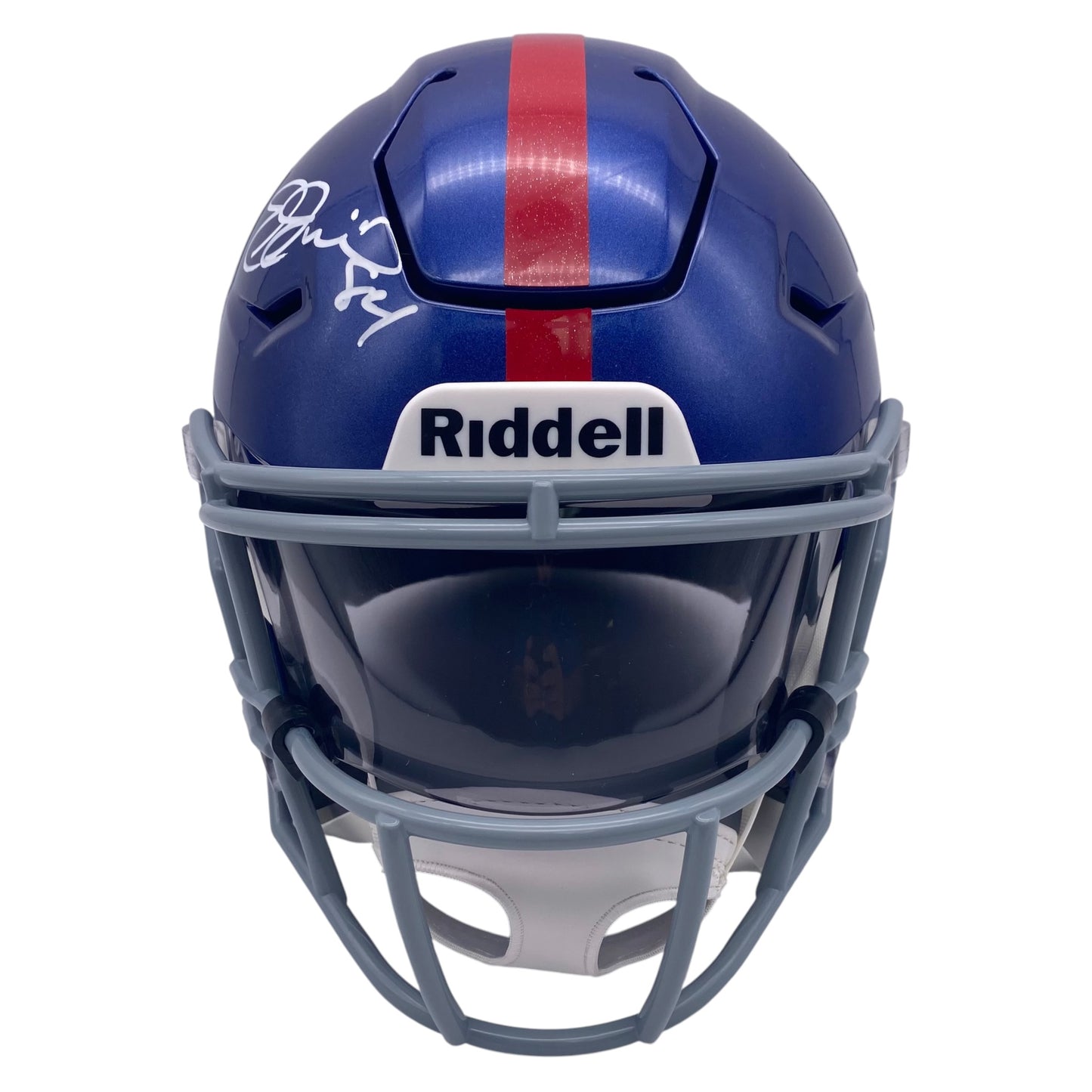 Joe Jurevicius Signed New York Giants SpeedFlex MIDI Mid-Size Football Helmet