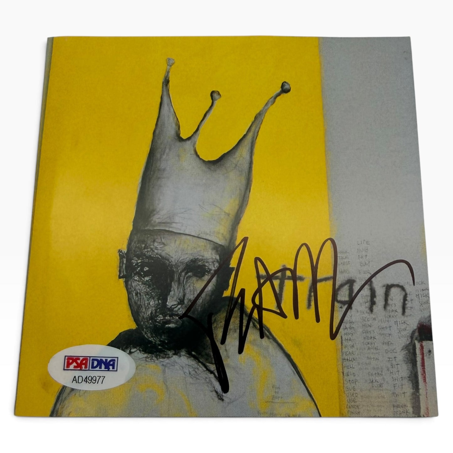 Pat Monahan Signed Train Stereo CD Booklet