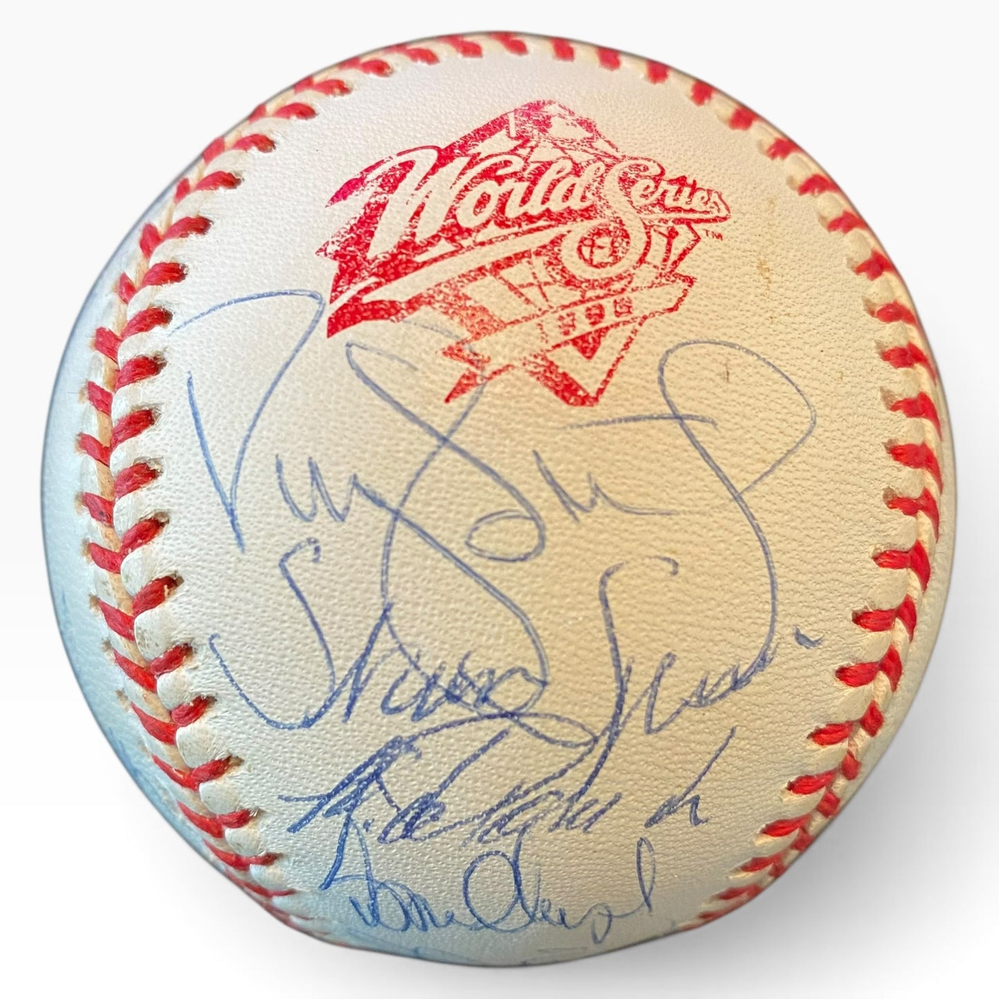 1998 New York Yankees Team Signed Official 1998 World Series Baseball