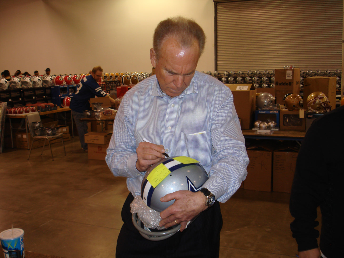 Roger Staubach Signed Dallas Cowboys Full Size Authentic TK Helmet