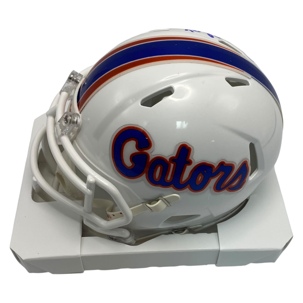 Danny Wuerffel 96 Heisman Signed Florida Gators White Speed Mini Helmet