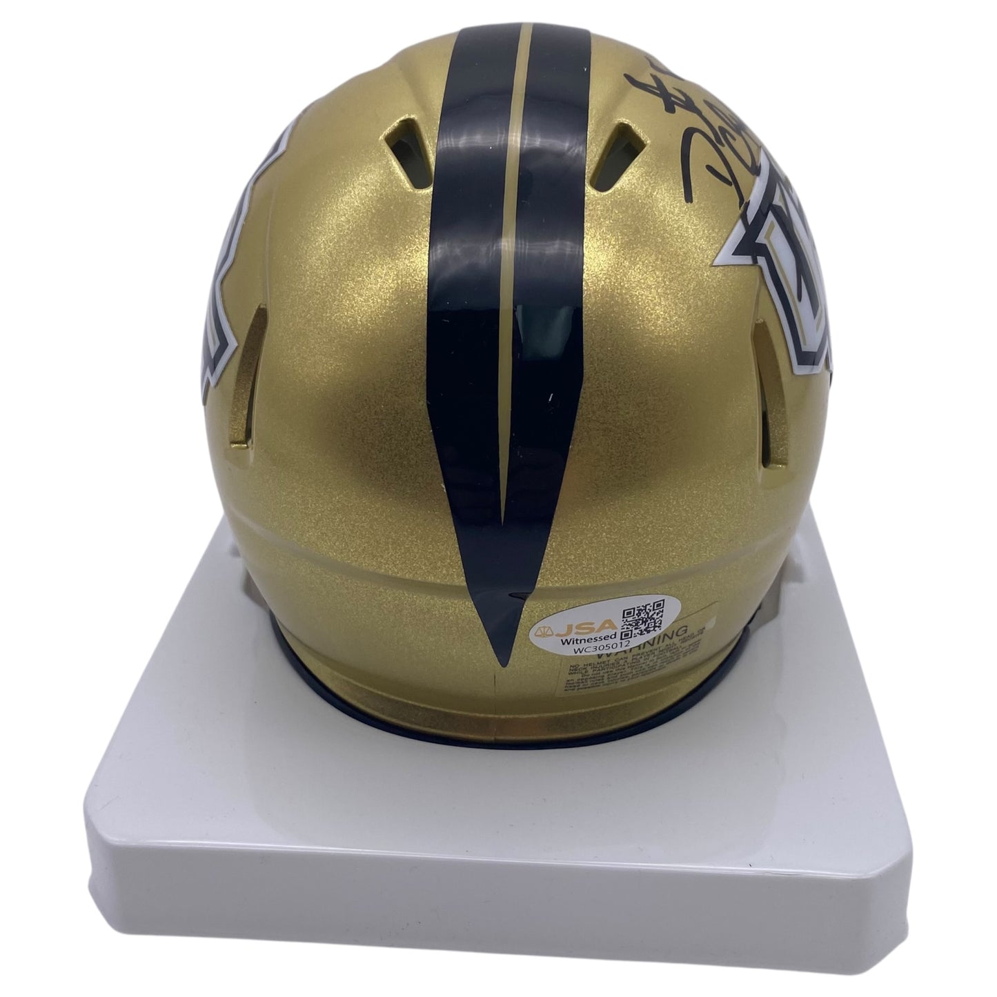 Daunte Culpepper Signed UCF Knights Speed Mini Helmet