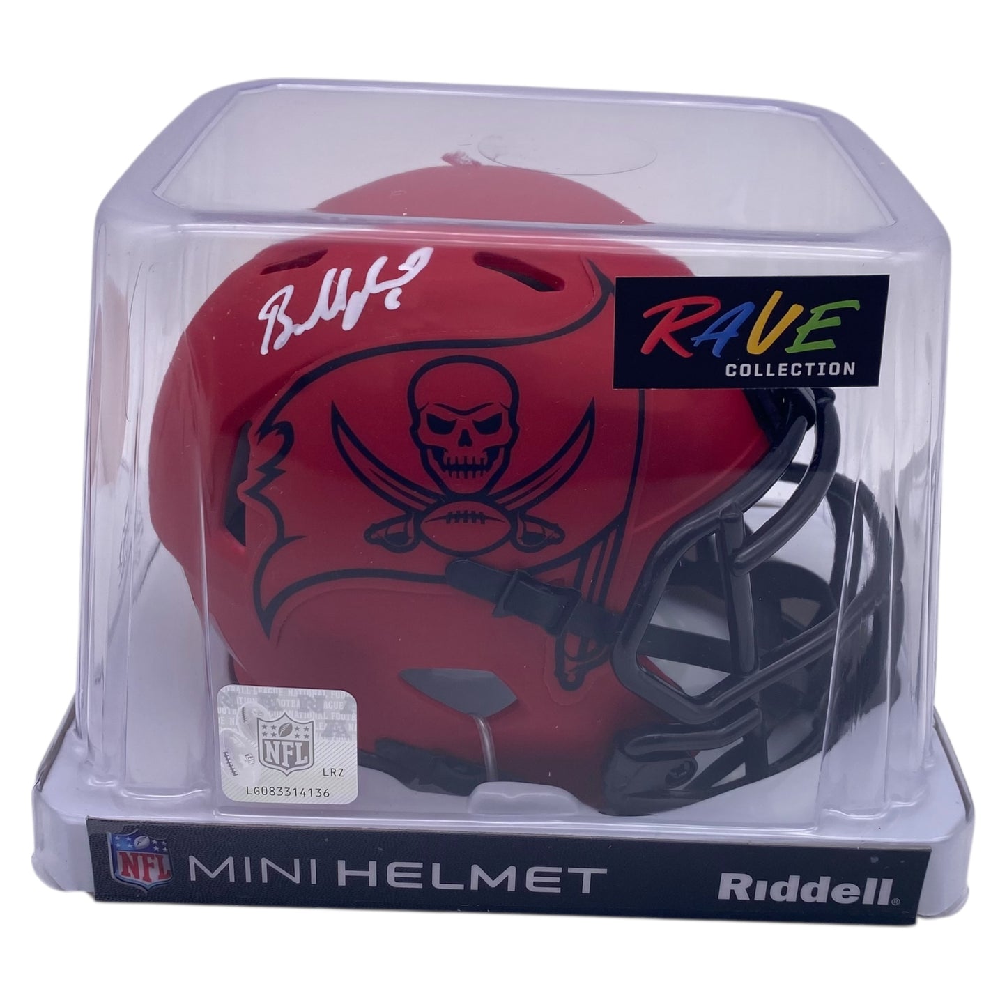 Baker Mayfield Signed Tampa Bay Buccaneers Rave Alternate Speed Mini Helmet