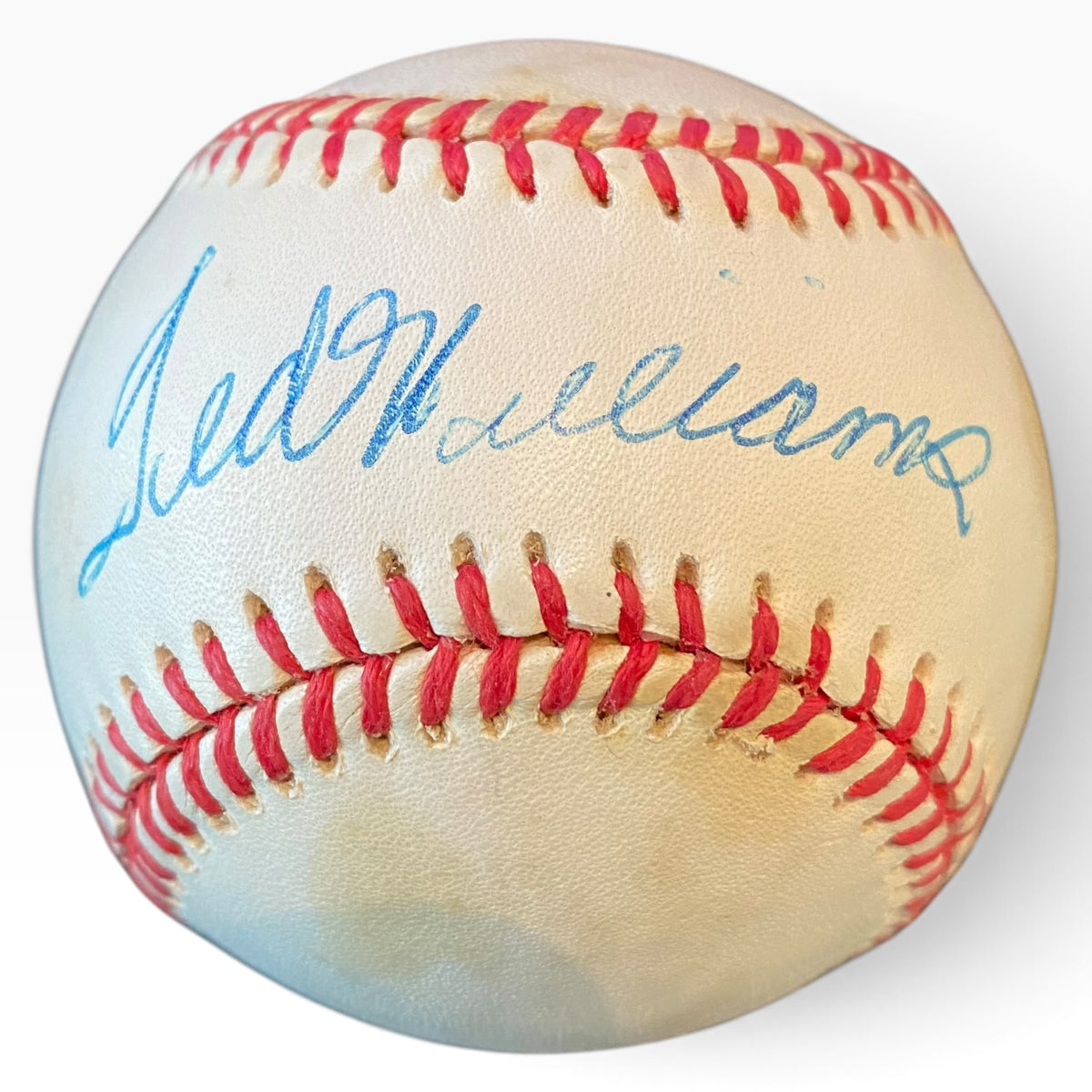 Ted Williams Signed Official American League Baseball