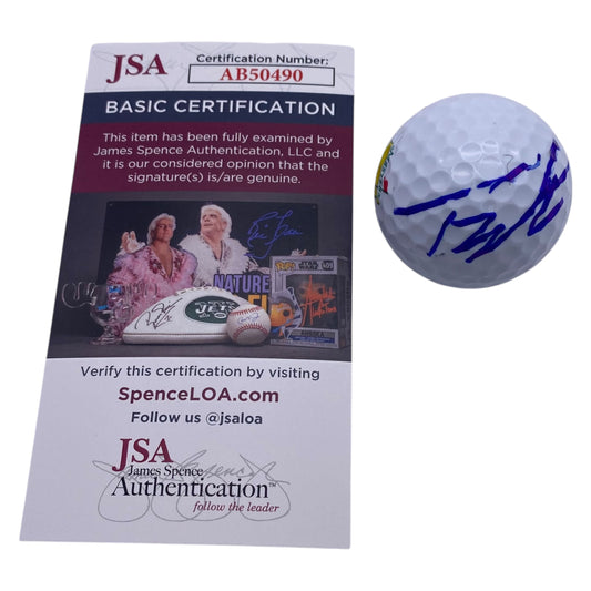 Tommy Fleetwood Signed The Masters Golf Ball