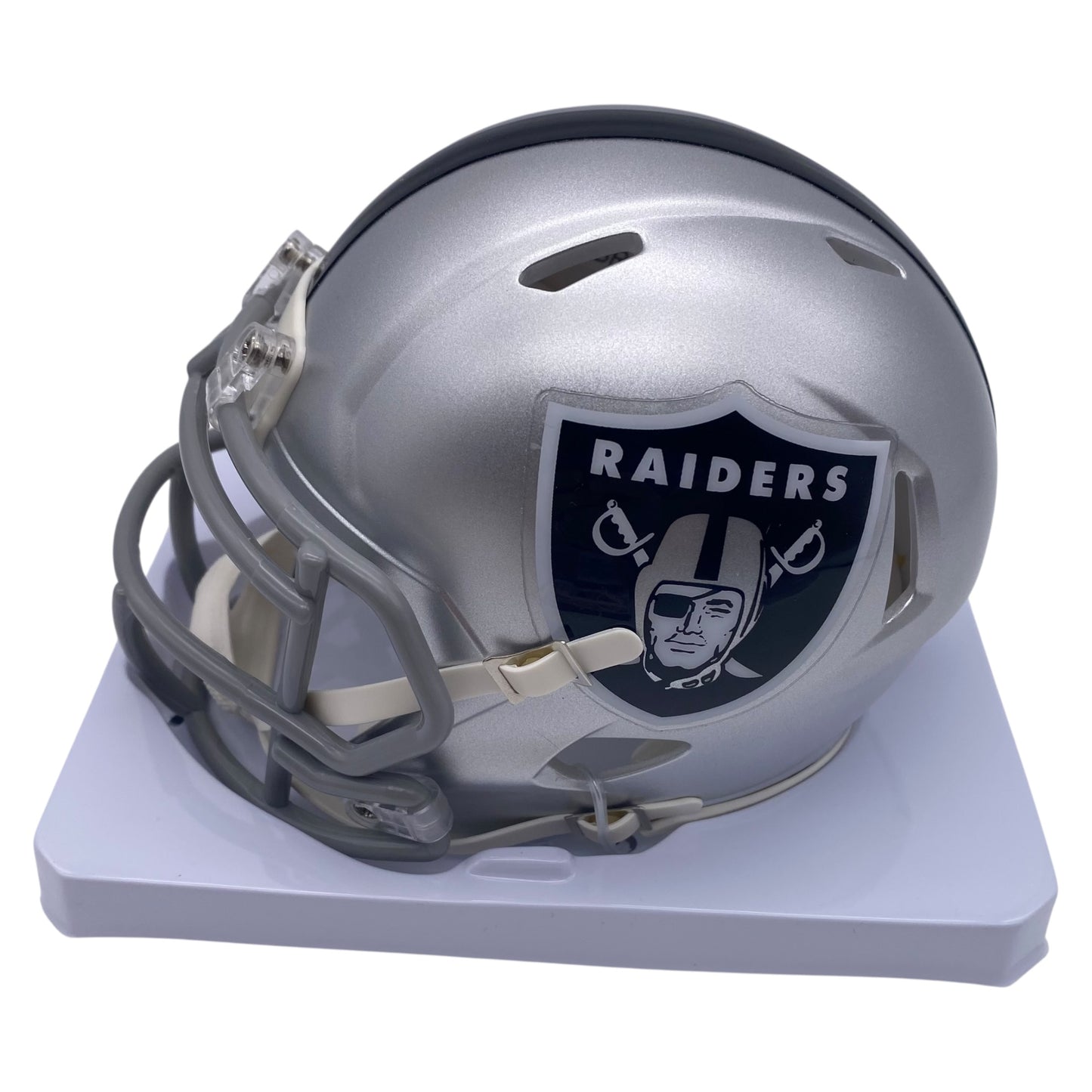 Brock Bowers Signed Las Vegas Raiders Speed Mini Football Helmet