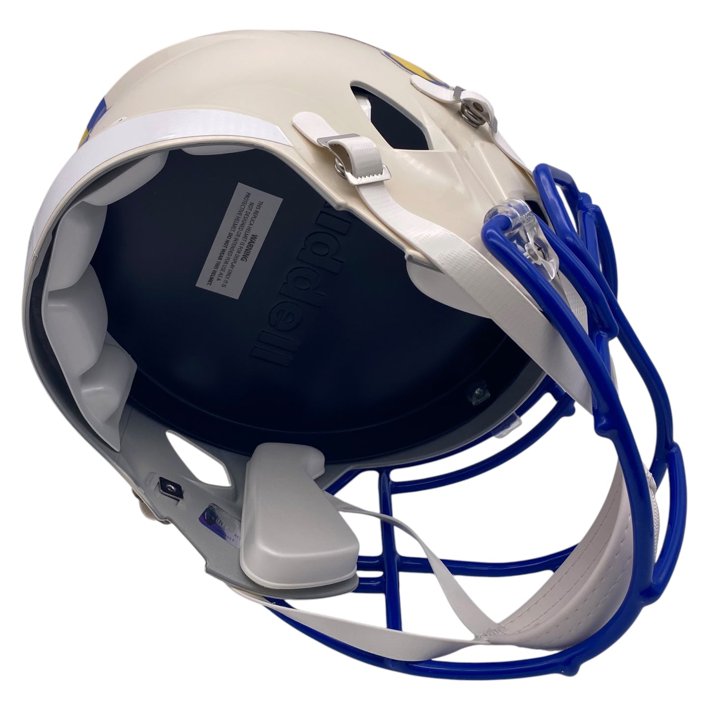 Jack Youngblood Signed Los Angeles Rams Retro Alternate Full Size Replica Helmet