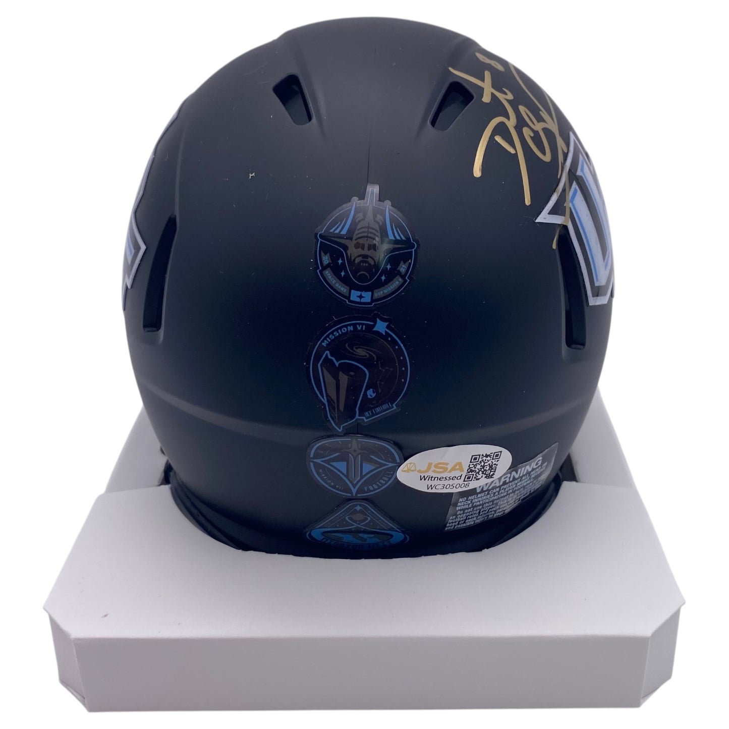 Daunte Culpepper Signed UCF Knights Speed Mini Helmet