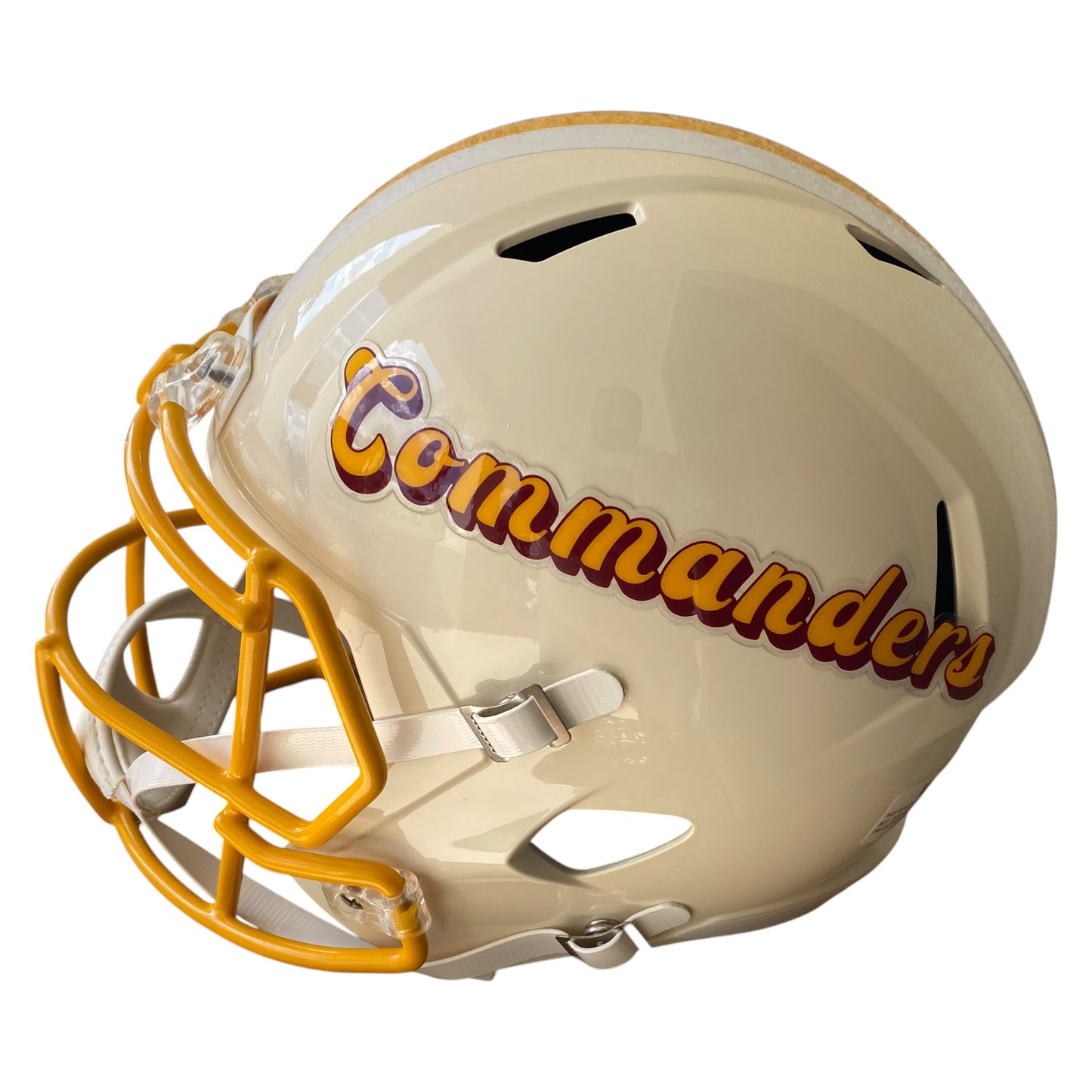Jacory Croskey-Merritt Signed Washington Commanders Retro Alternate Full Size Replica Helmet