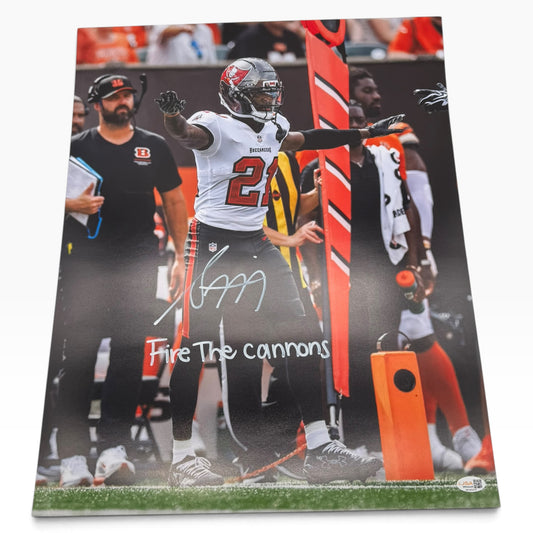 Benjamin Morrison Signed 16x20 Photo Tampa Bay Buccaneers
