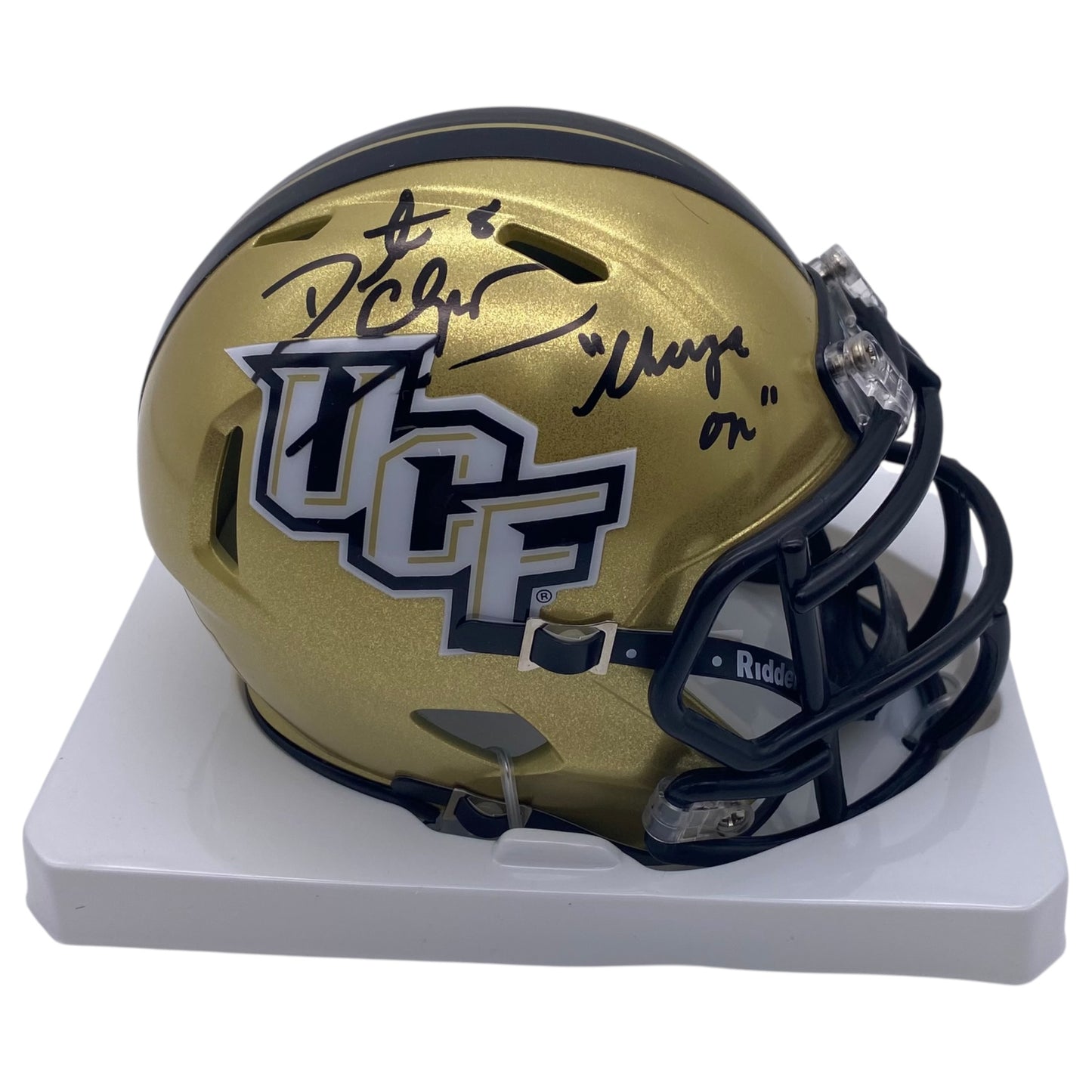 Daunte Culpepper Signed UCF Knights Speed Mini Helmet