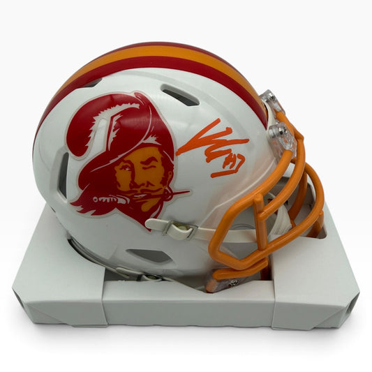 Kenny Gainwell Signed Tampa Bay Buccaneers Creamsicle Speed Mini Football Helmet