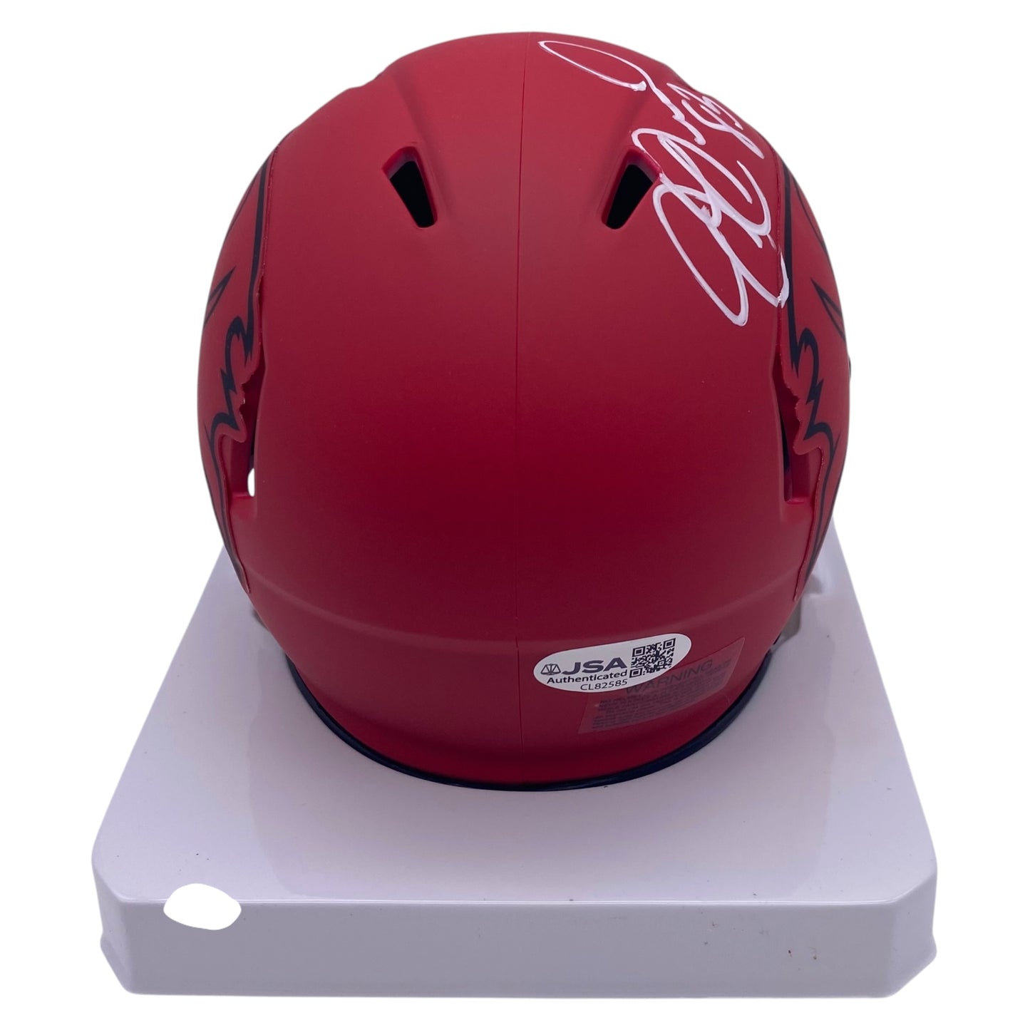 Joe Jurevicius Signed Tampa Bay Buccaneers Rave Alternate Mini Helmet