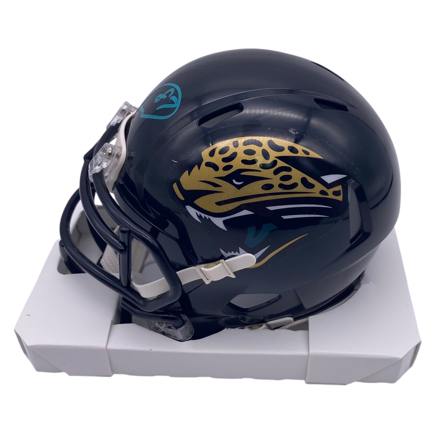 Keenan McCardell Signed Jacksonville Jaguars Mini Speed Football Helmet