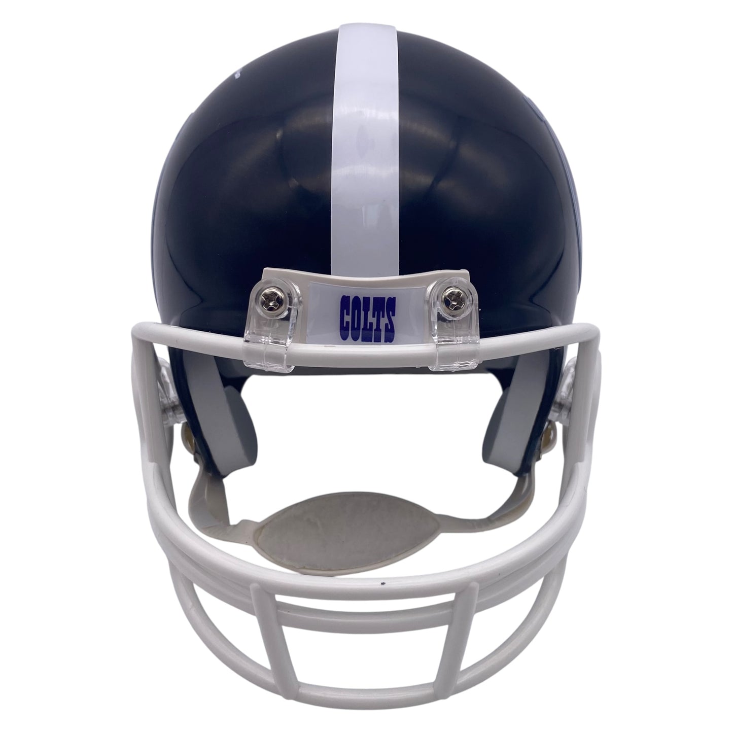 Daniel Jones Signed Indianapolis Colts Alternate Mini Helmet