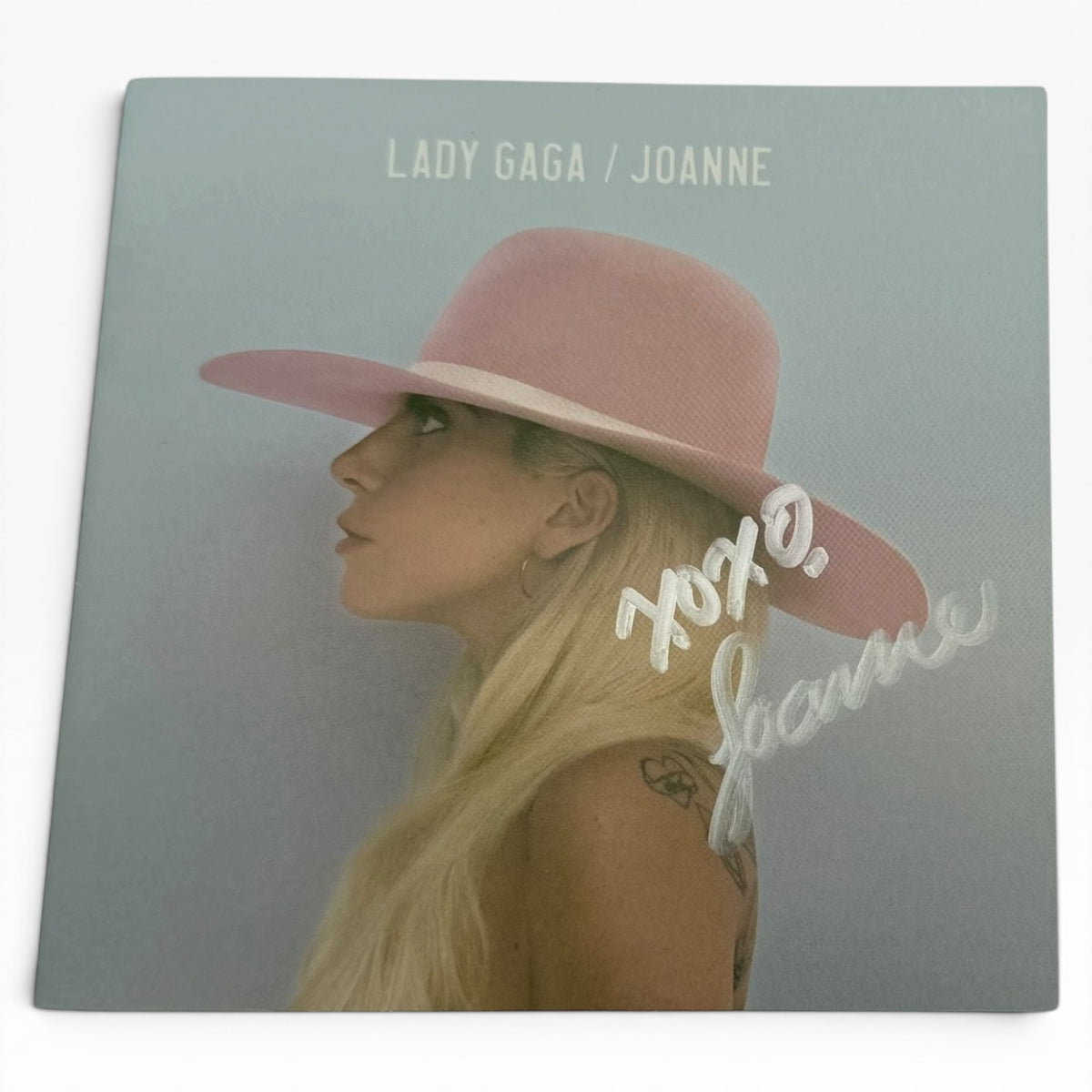 Lady Gaga Signed Joanne CD Booklet