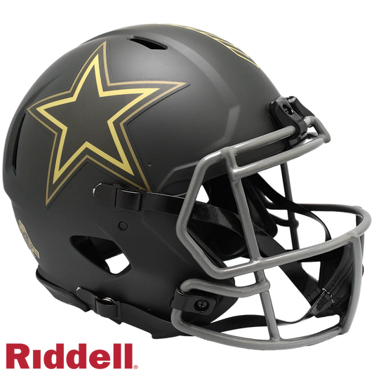 Tony Romo Signed Dallas Cowboys Full Size Authentic 2025 Salute to Service Alternate Speed Football Helmet