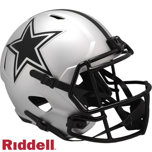 Tony Romo Signed Dallas Cowboys Rave Alternate Full Size Replica Speed Football Helmet
