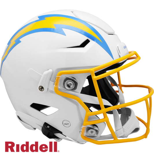 Ladd McConkey Signed Los Angeles Chargers Speedflex Authentic Full Size Football Helmet