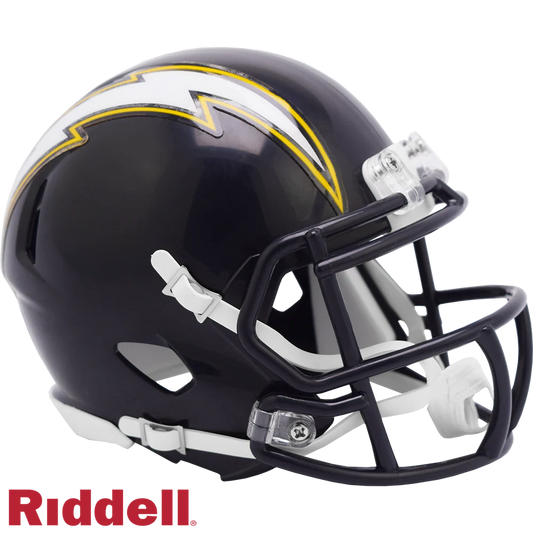 Ladd McConkey Signed Los Angeles Chargers 1988-2006 Alternate Speed Mini Football Helmet