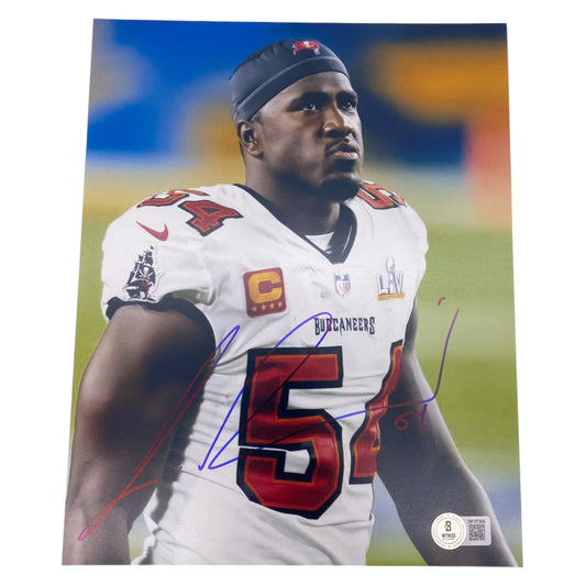 Lavonte David Signed Tampa Bay Buccaneers 8x10 Photo