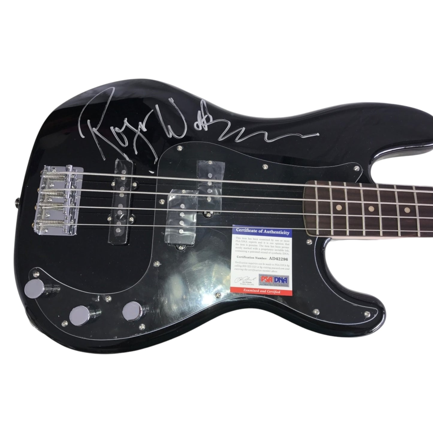 Roger Waters Signed Electric Bass Guitar - Pink Floyd