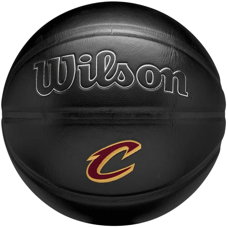 Shawn Kemp Signed Cleveland Cavaliers Black Logo Basketball
