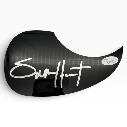 Sam Hunt Signed Black Pick Guard for Acoustic Guitar