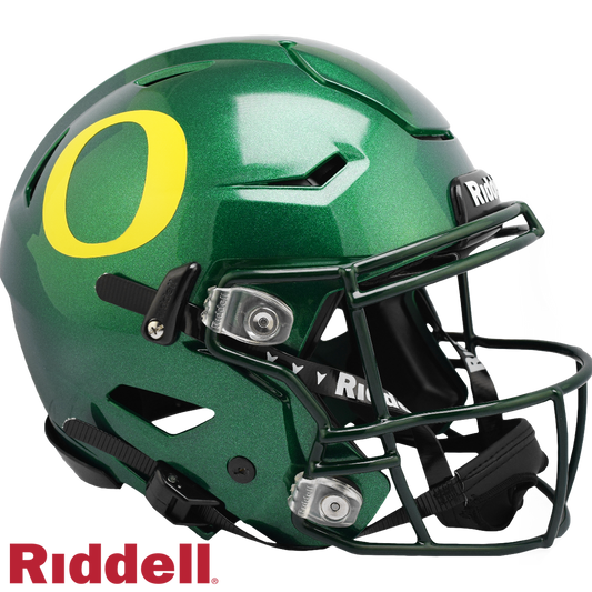 Tez Johnson Signed Oregon Ducks Full Size Authentic Speedflex Football Helmet