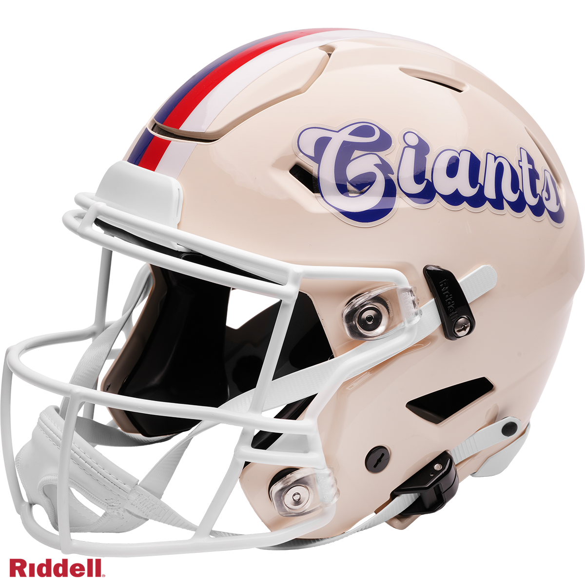 Jason Pierre-Paul Signed New York Giants Retro Alternate SpeedFlex Full Size Authentic Football Helmet