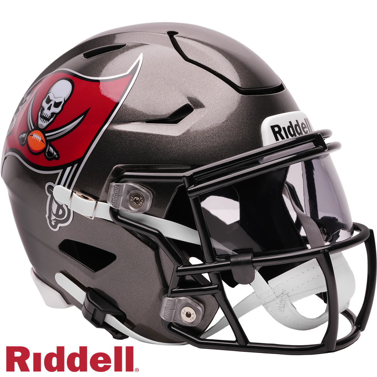 Josiah Trotter Signed Tampa Bay Buccaneers MIDI Mid Size SpeedFlex Helmet