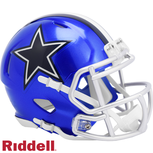 Tony Romo Signed Dallas Cowboys Flash Alternate Mini Speed Football Helmet
