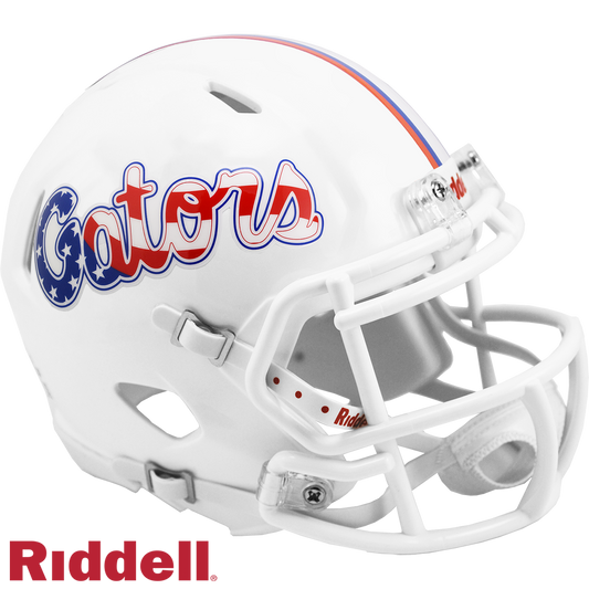 Tim Tebow Signed Florida Gators Stars & Stripes Alternate Speed Mini Football Helmet
