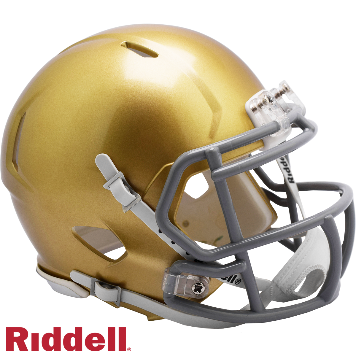 Benjamin Morrison Signed Notre Dame Fighting Irish Speed Mini Football Helmet