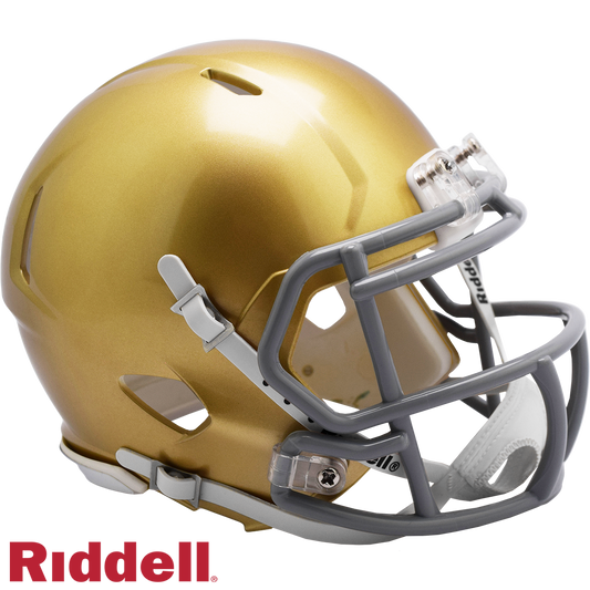 Benjamin Morrison Signed Notre Dame Fighting Irish Speed Mini Football Helmet