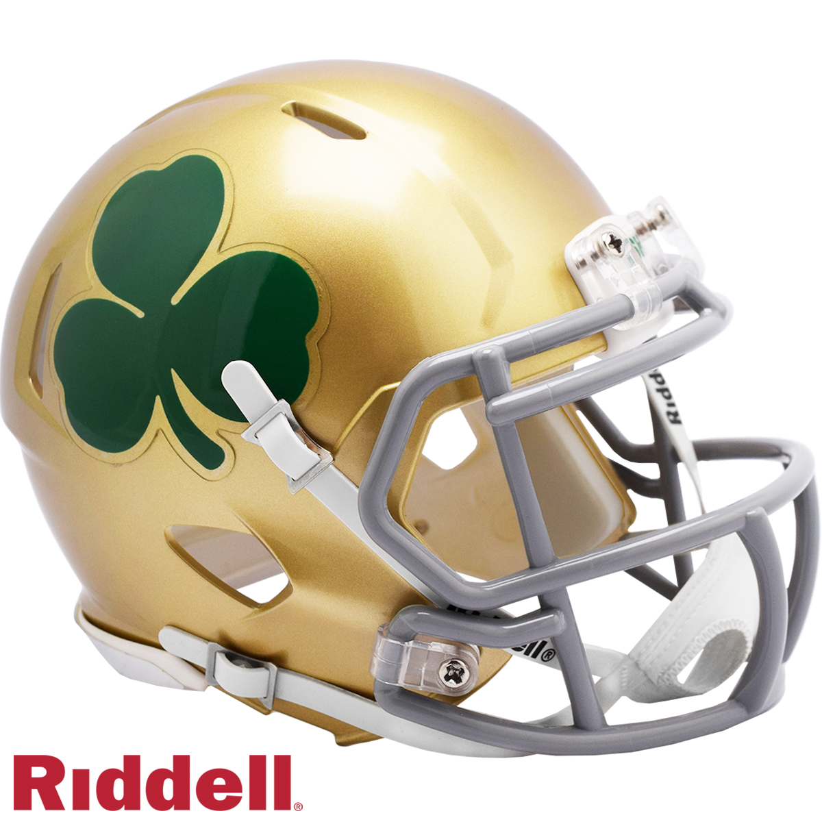 Benjamin Morrison Signed Notre Dame Fighting Irish Speed Mini Football Helmet