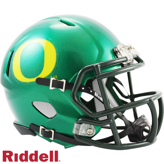 Tez Johnson Signed Oregon Ducks Speed Mini Helmet